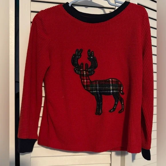 Bundle of 4 long sleeve Christmas Shirts, 4T - Picture 11 of 13